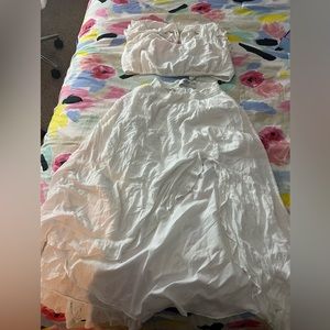 Hollister 2 Pc Top & Skirt Set